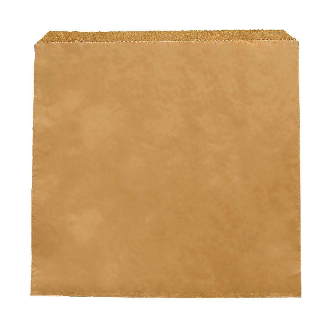 Vegware Compostable Paper Sandwich Bags Kraft Pack Of