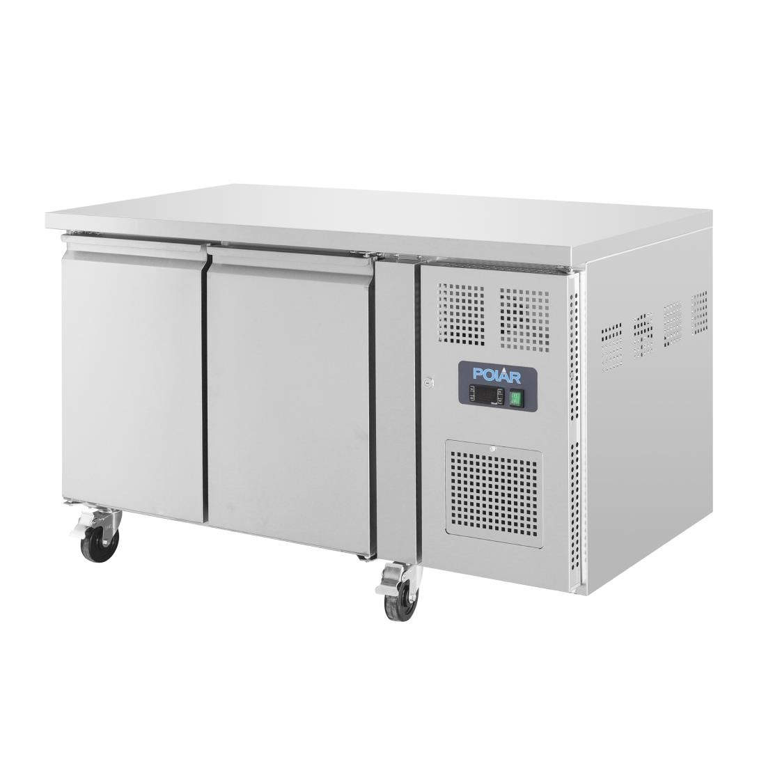 Polar U Series Double Door Counter Freezer Ltr Raynor Hygiene